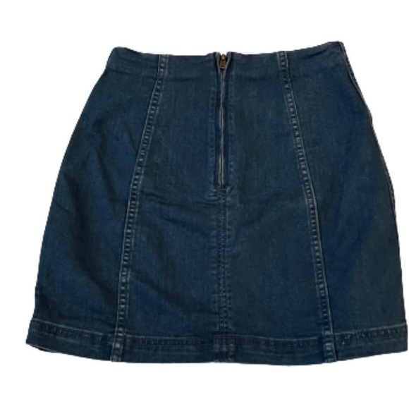 Free People Jean Skirt - Picture 3 of 6